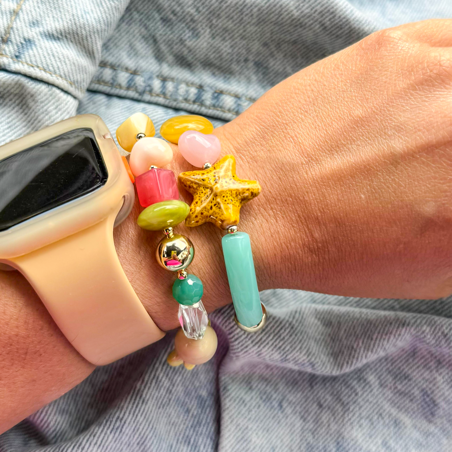 Secretos del Mar | Pulseras con Piedras al Azar
