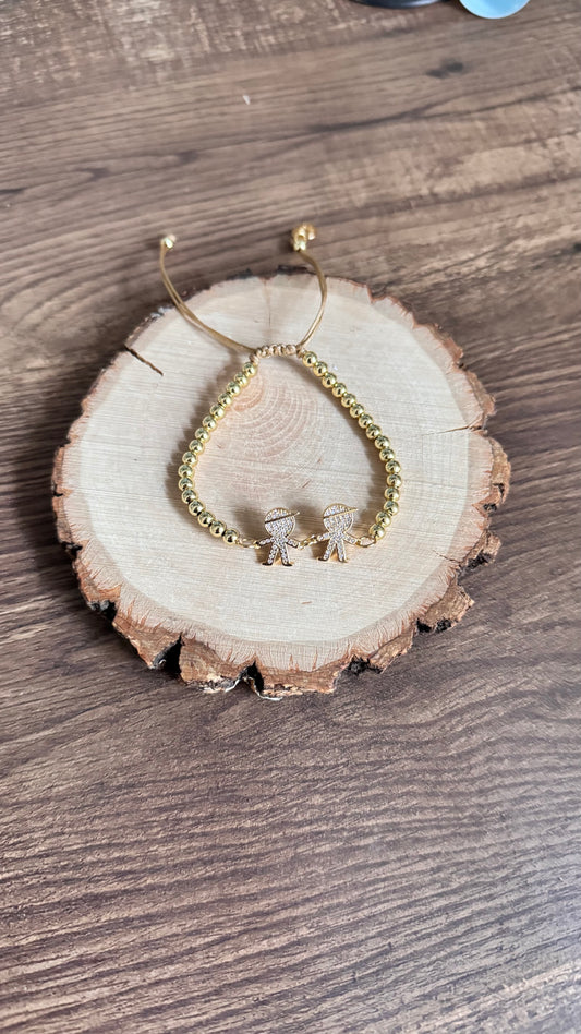Lleva tu amor en la muñeca | Pulsera Personalizada con Dijes de Niños