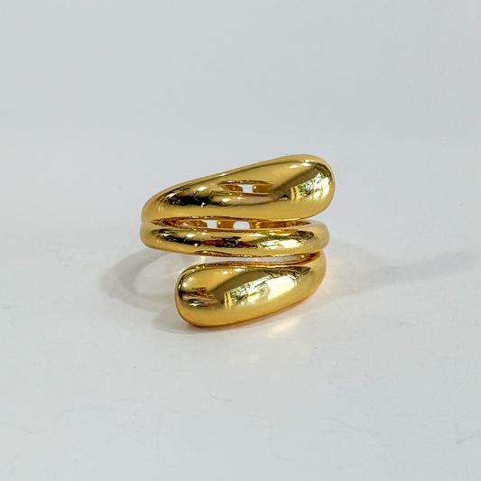 Maxi Anillo Dorado | Estilo Bold y Elegante