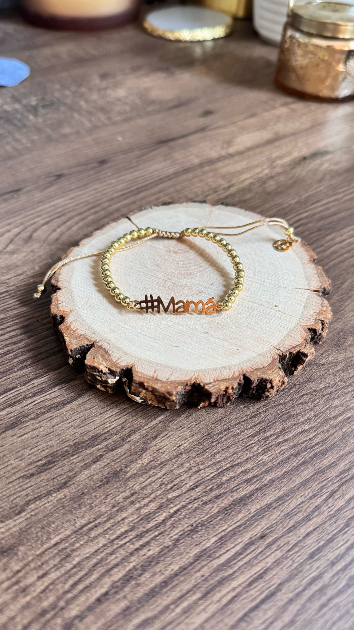 Pulsera Super Mamá ajustable